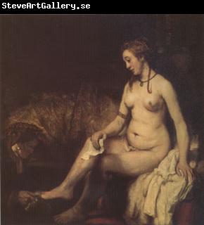 Rembrandt Peale Bathsheba at Her Bath (mk05)